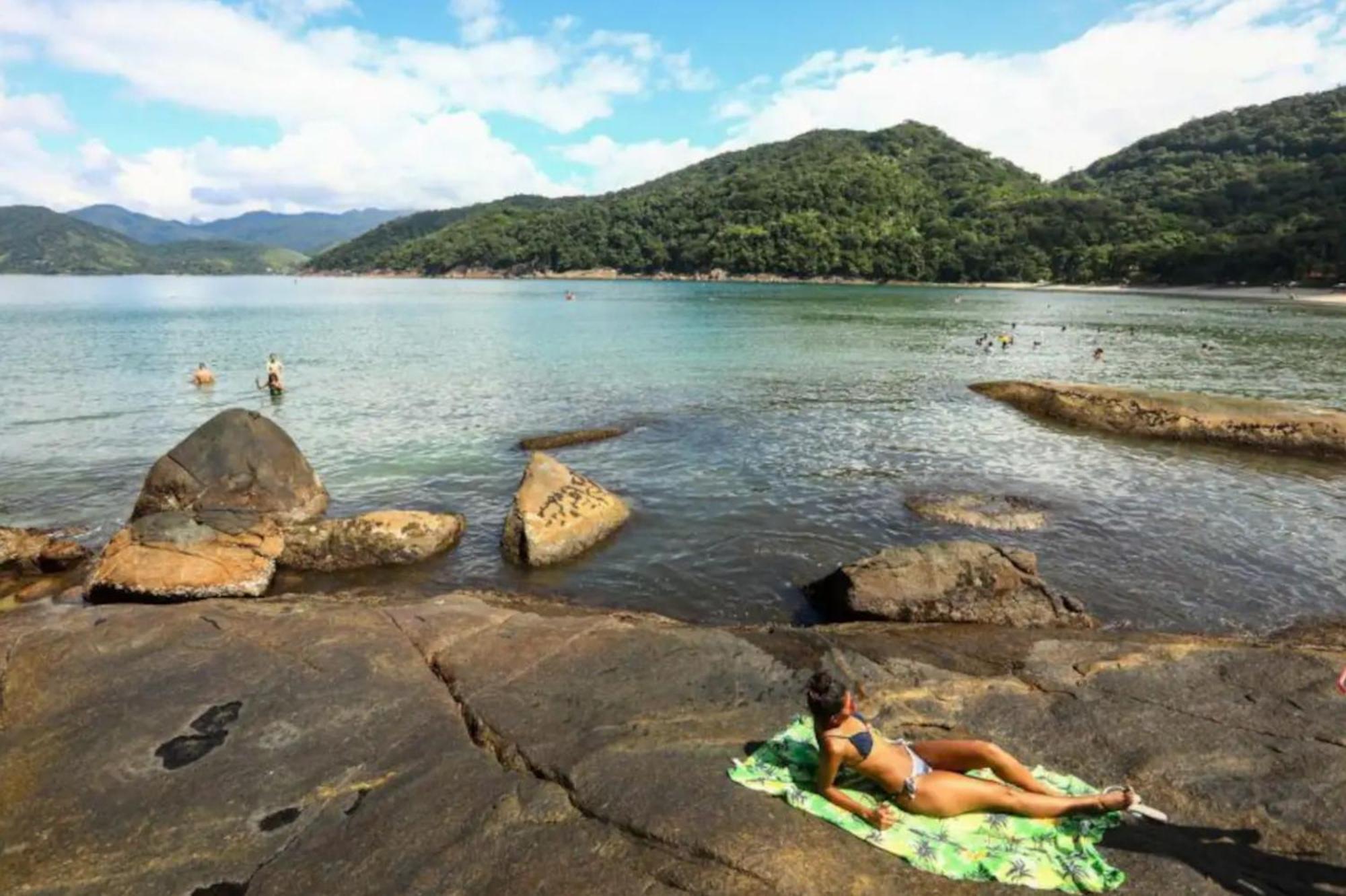 Apartamento 2 Novissimo E Bem Localizado - Ubatuba-Sp Eksteriør billede